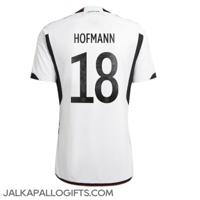 Saksa Jonas Hofmann #18 Kotipaita MM-kisat 2022 Lyhythihainen